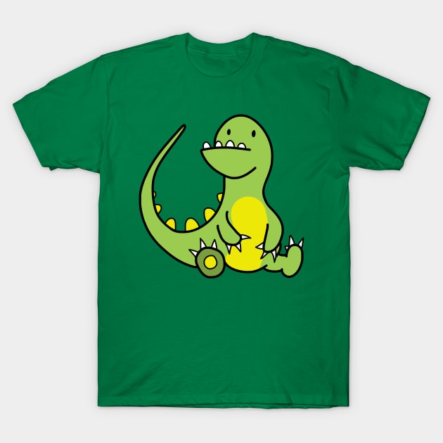 The Little Fat Dino T-Shirt by GusDynamite